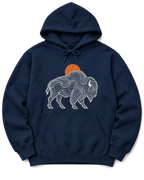 Topo Bison Hoodie - Navy