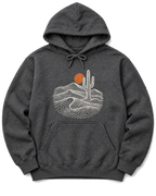 Desert Saguaro Hoodie - Dark Heather