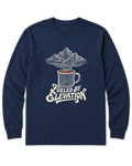 Fueled by Elevation Long Sleeve Shirt - Navy