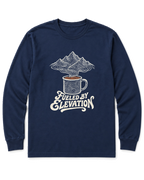 Fueled by Elevation Long Sleeve Shirt - Navy