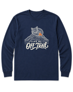 Find Me Off Trail Long Sleeve Shirt - Navy