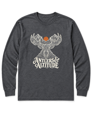 Antlers & Altitude Long Sleeve Shirt