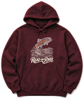 Read the River Hoodie - Maroon