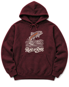 Read the River Hoodie - Maroon