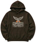 Topo Whale Tail Hoodie - Dark Chocolate