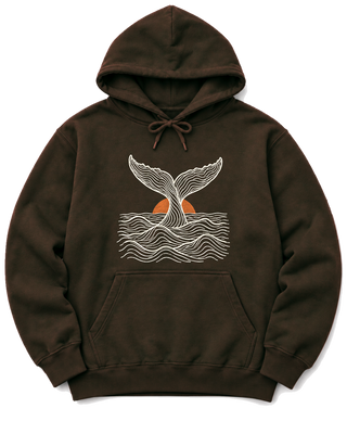 Topo Whale Tail Hoodie