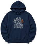 Topo Bear Paw Hoodie - Navy