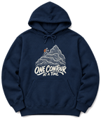 One Contour at a Time Hoodie - Navy