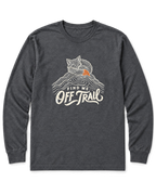 Find Me Off Trail Long Sleeve Shirt - Dark Heather