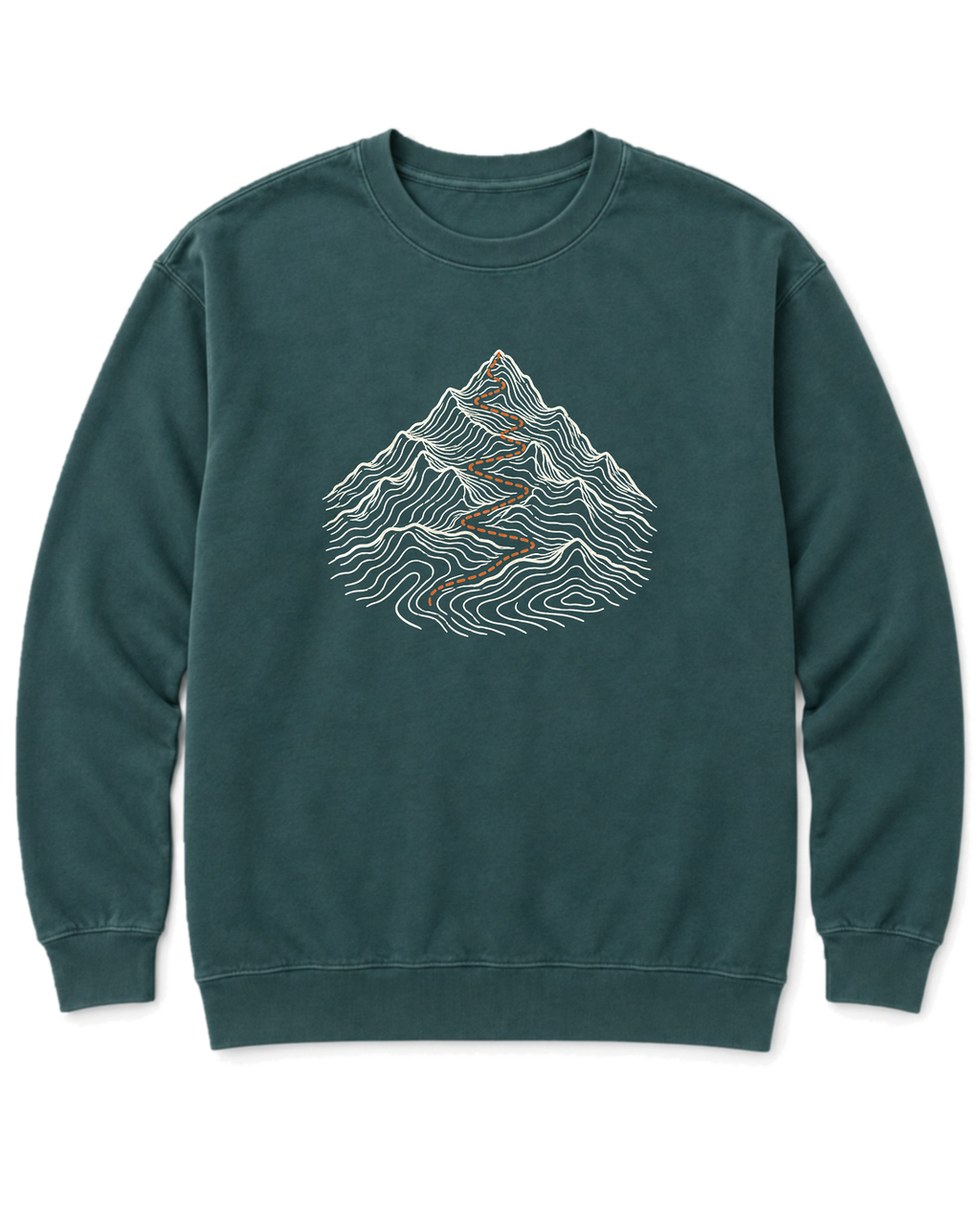Summit Trail Sweatshirt - Blue Spruce