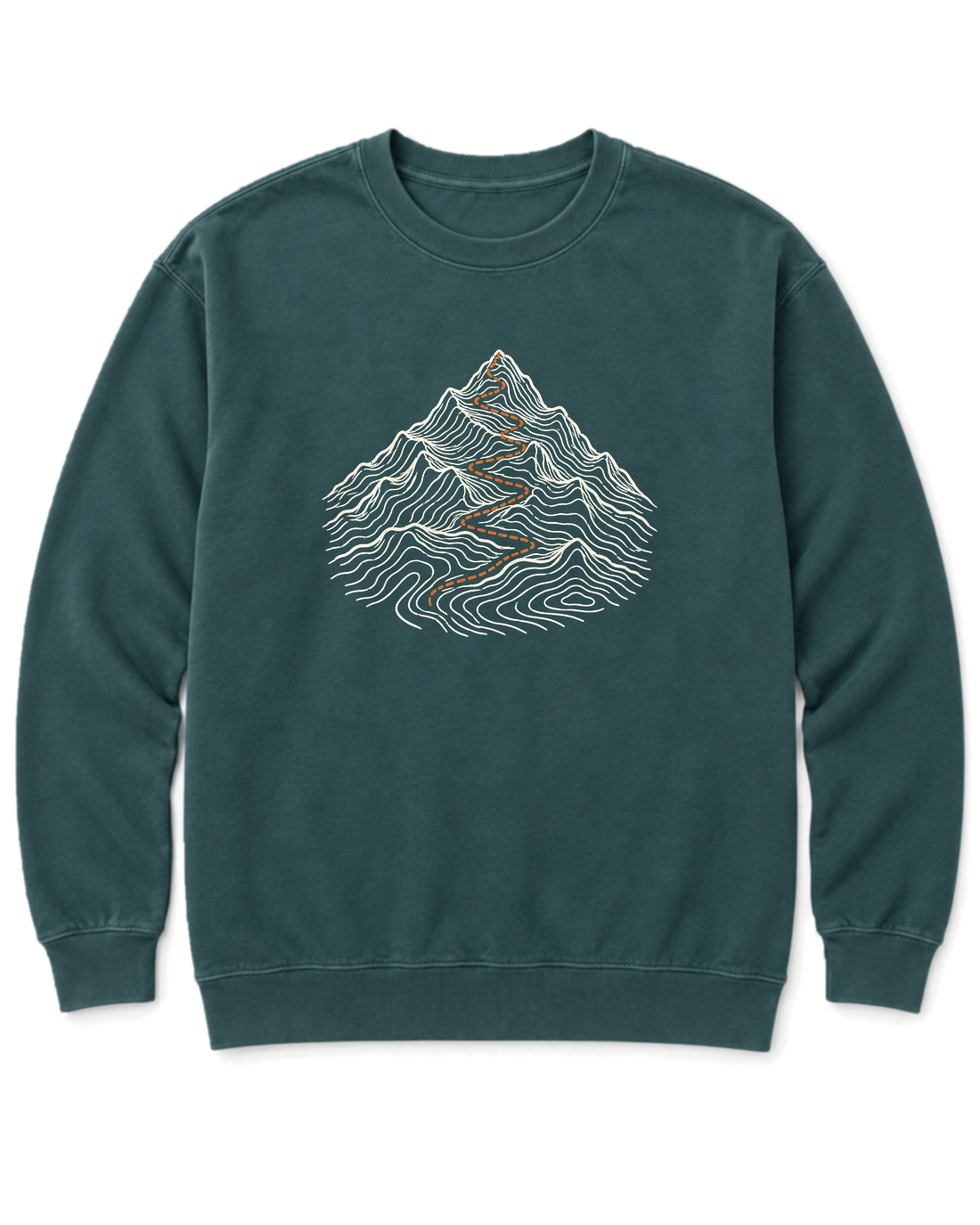 Summit Trail Sweatshirt - Blue Spruce