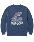Read the River Sweatshirt - Denim