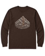 Summit Trail Long Sleeve Shirt - Dark Chocolate