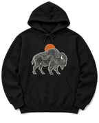 Topo Bison Hoodie - Black