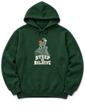 Steep Is Relative Hoodie - Forest Green