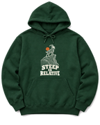 Steep Is Relative Hoodie - Forest Green