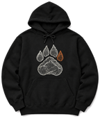 Topo Bear Paw Hoodie - Black