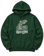 Read the River Hoodie - Forest Green