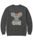 Antlers & Altitude Sweatshirt - Pepper
