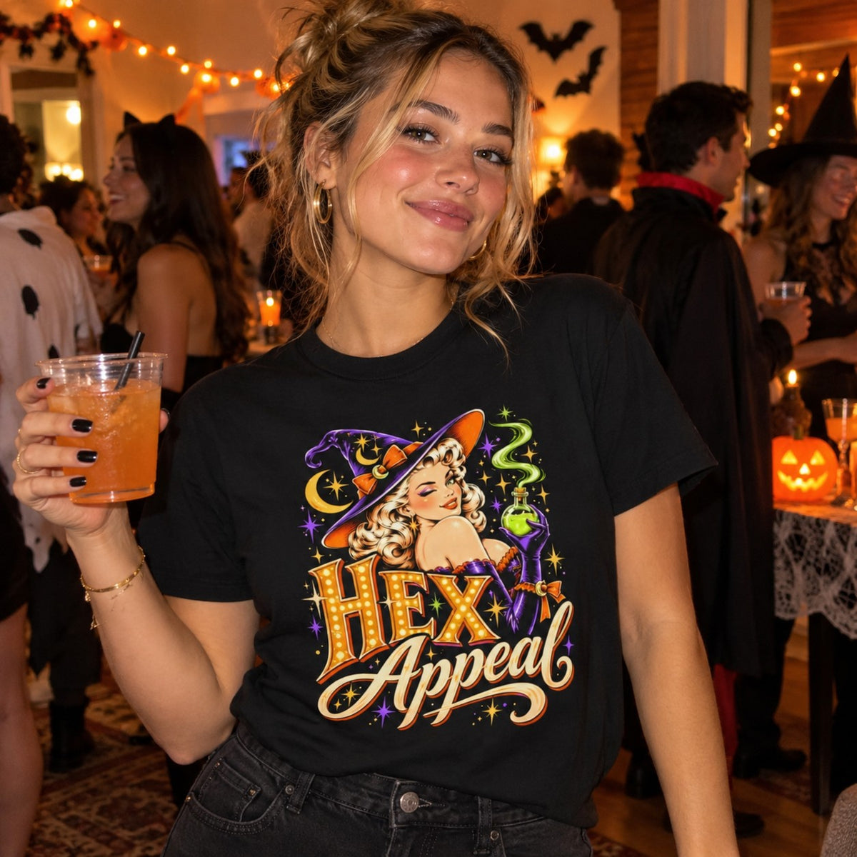 Hex Appeal T-Shirt worn casually