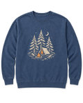 Camp Under the Pines Sweatshirt - Denim