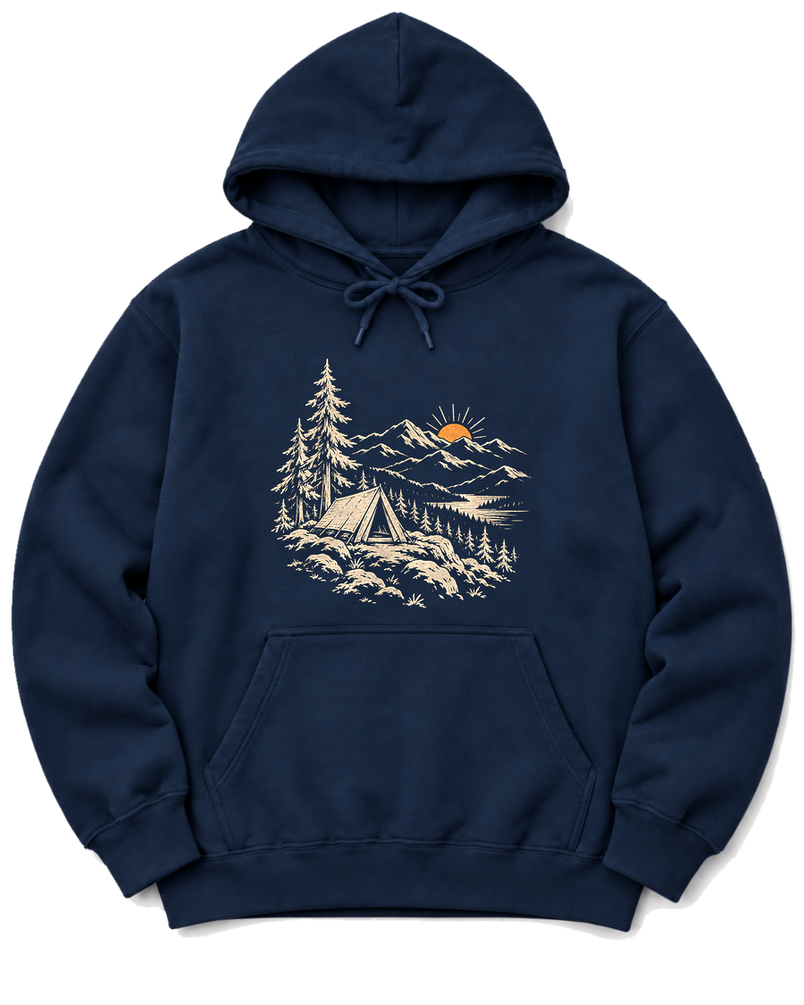 Summit Sunrise Hoodie - Navy