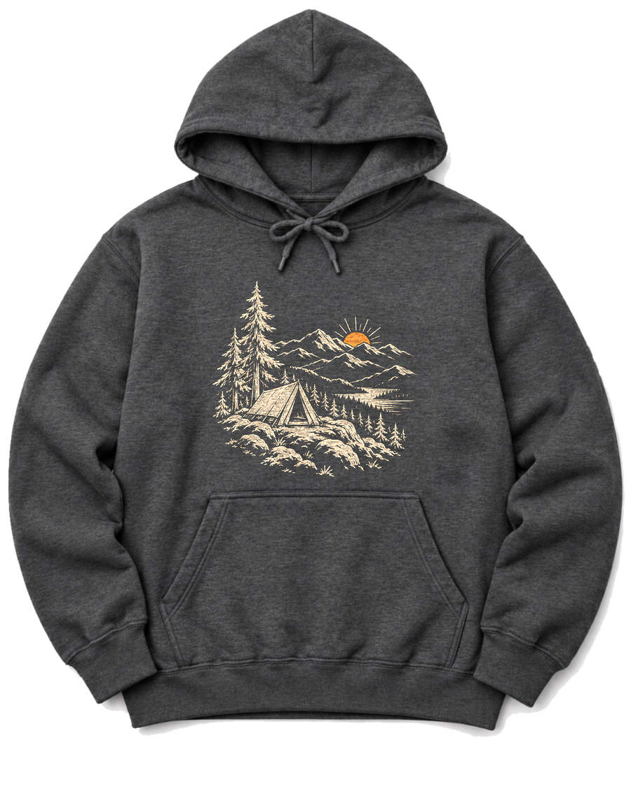 Summit Sunrise Hoodie - Dark Heather
