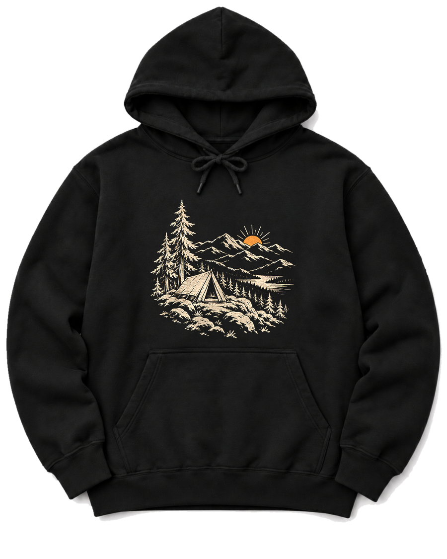 Summit Sunrise Hoodie - Black