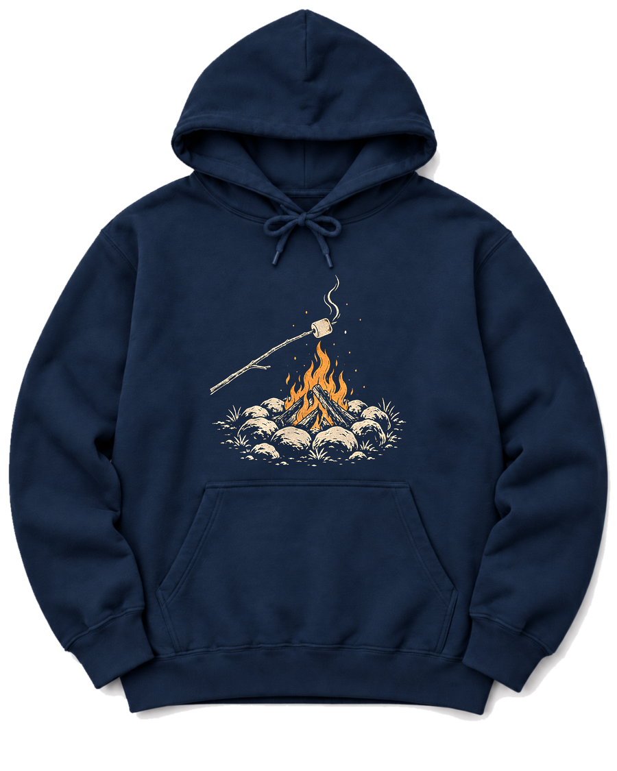 Marshmallow Roast Hoodie - Navy
