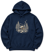 Cabin Glow Hoodie - Navy