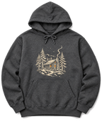 Cabin Glow Hoodie - Dark Heather