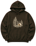 Curious Bear Hoodie - Dark Chocolate