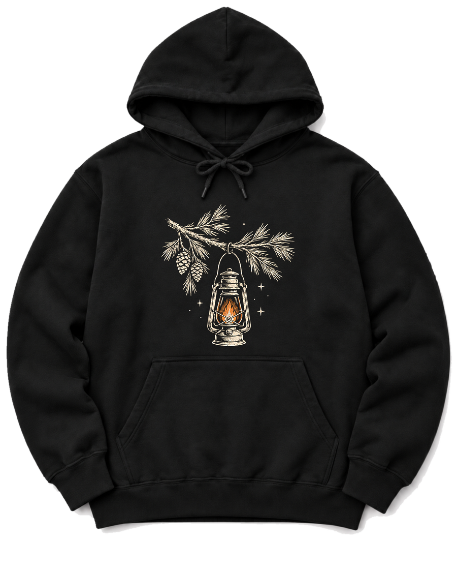 Lantern Light Hoodie - Black