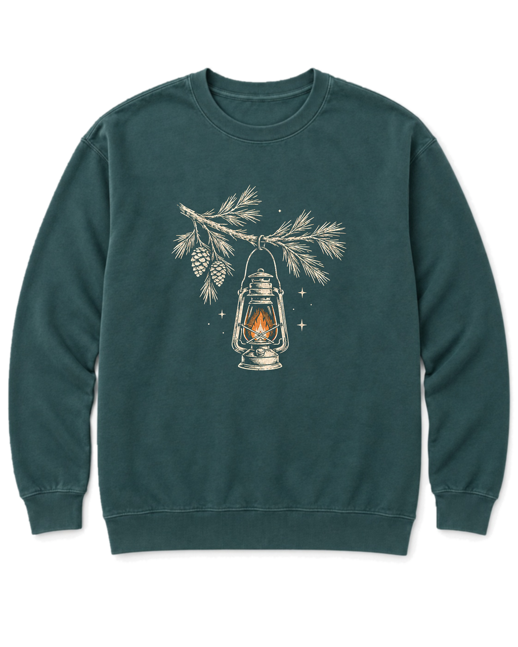 Lantern Light Sweatshirt - Blue Spruce