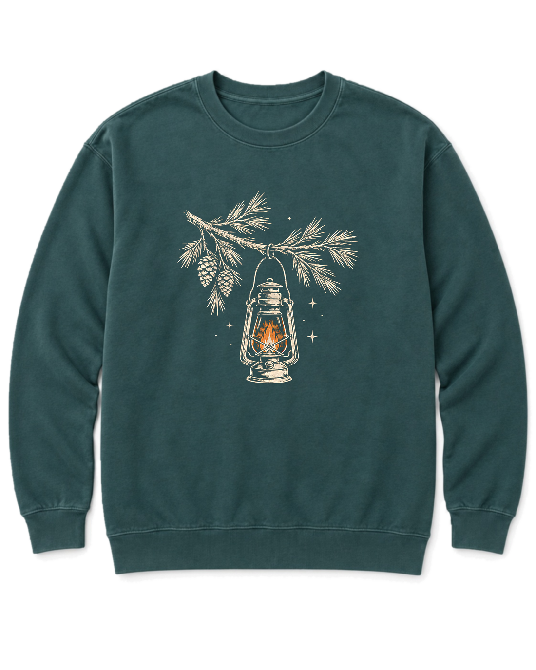 Lantern Light Sweatshirt - Blue Spruce