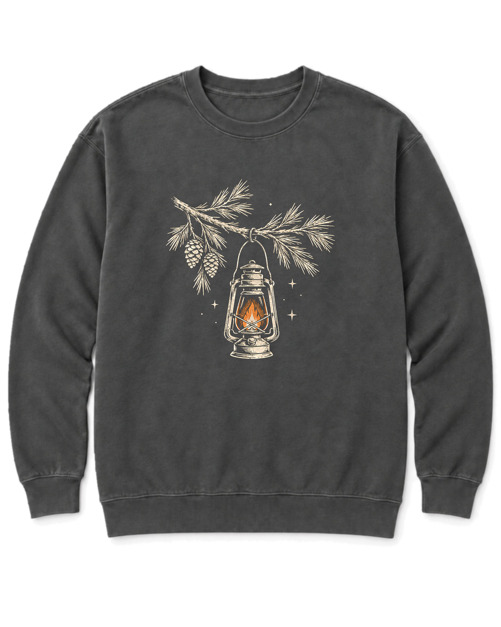 Lantern Light Sweatshirt - Pepper