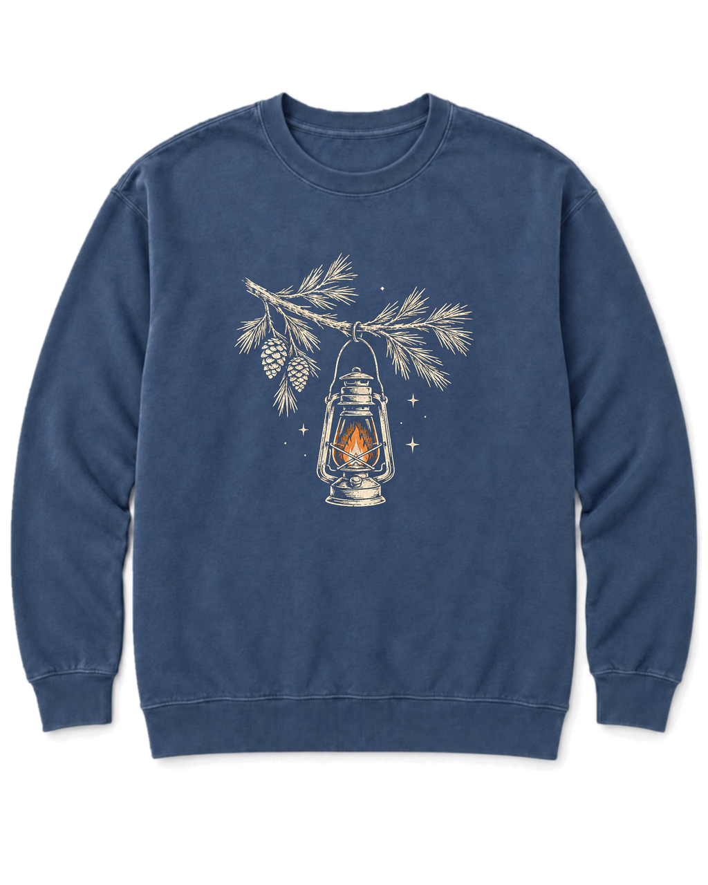 Lantern Light Sweatshirt - Denim