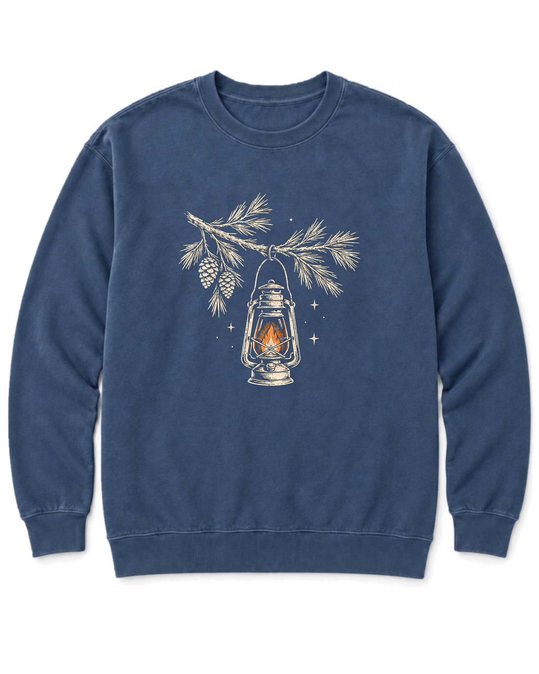 Lantern Light Sweatshirt - Denim