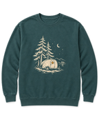 Teardrop Camper Sweatshirt - Blue Spruce