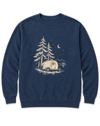Teardrop Camper Sweatshirt - True Navy