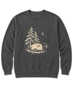 Teardrop Camper Sweatshirt - Pepper