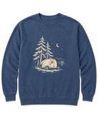 Teardrop Camper Sweatshirt - Denim