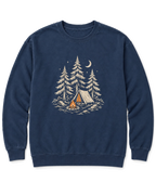 Camp Under the Pines Sweatshirt - True Navy