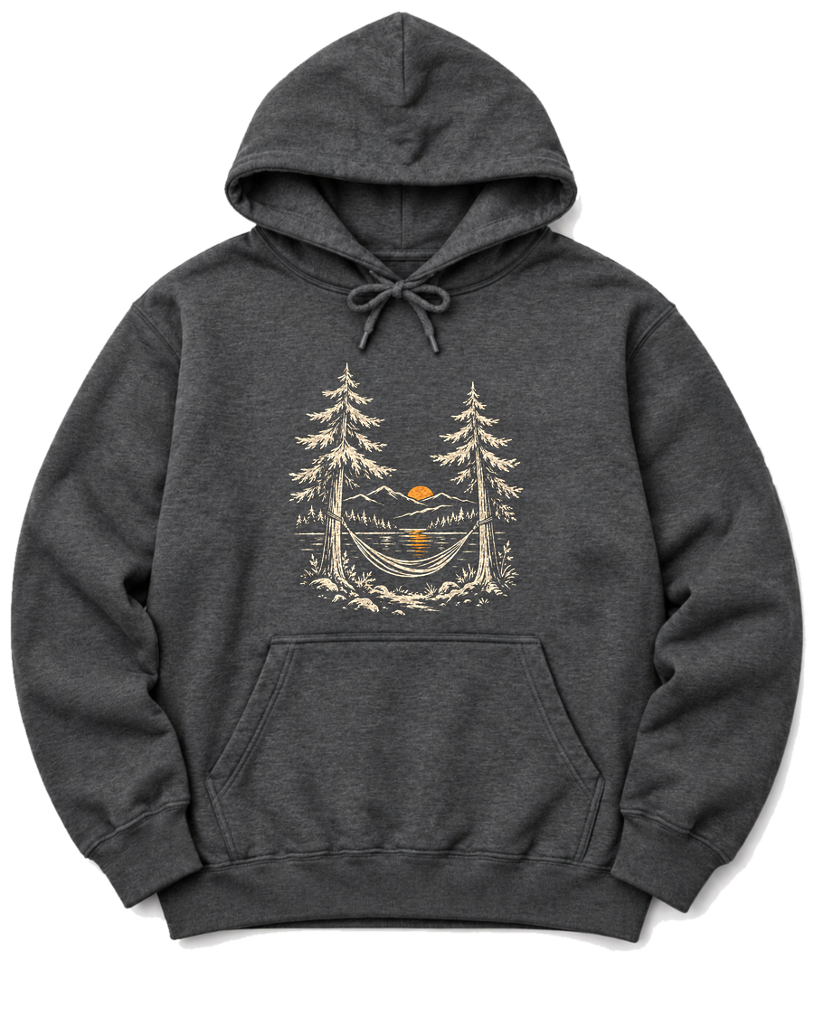 Hammock Hours Hoodie - Dark Heather