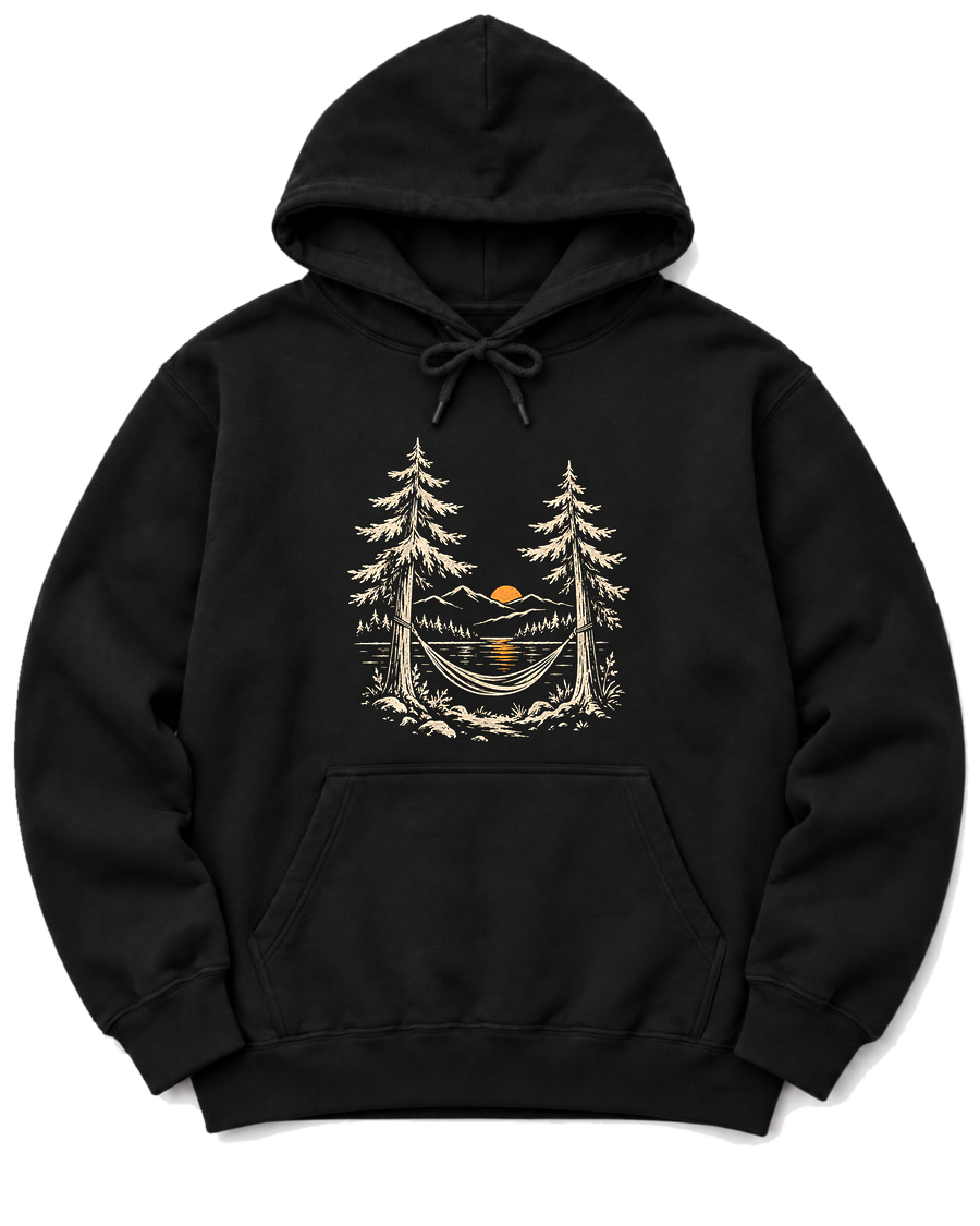 Hammock Hours Hoodie - Black