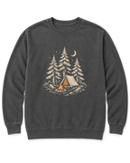 Camp Under the Pines Sweatshirt - Pepper