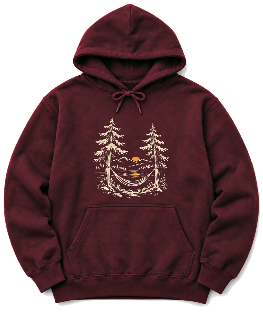 Hammock Hours Hoodie - Maroon