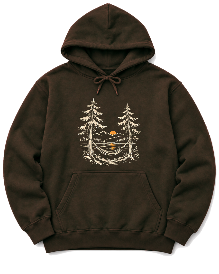 Hammock Hours Hoodie - Dark Chocolate