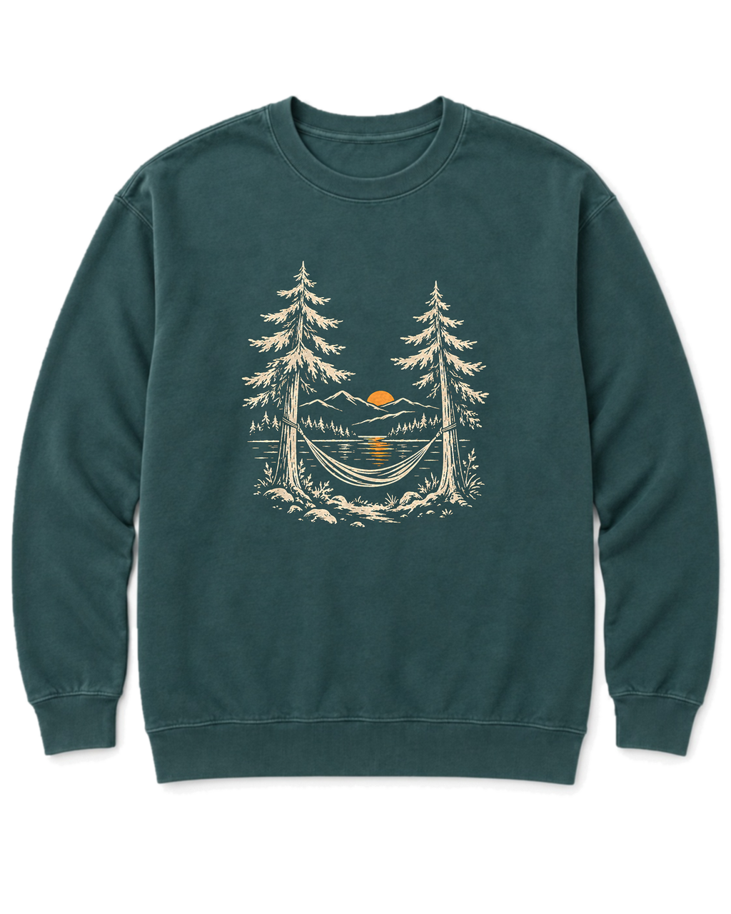 Hammock Hours Sweatshirt - Blue Spruce