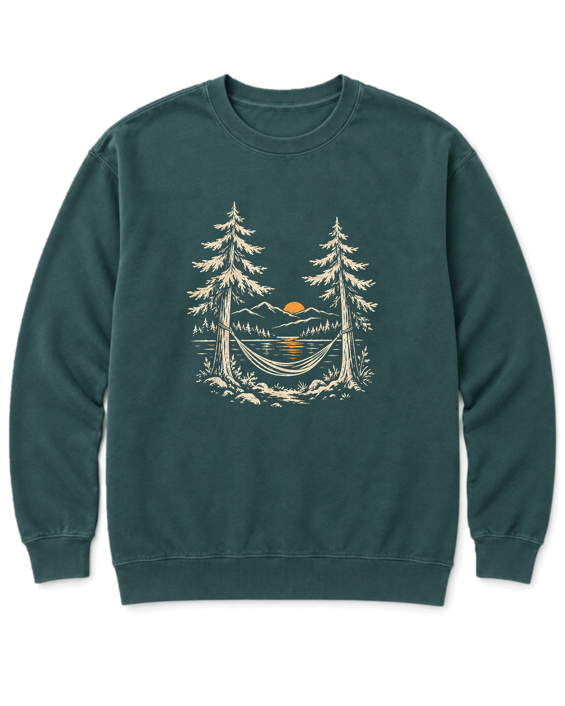 Hammock Hours Sweatshirt - Blue Spruce
